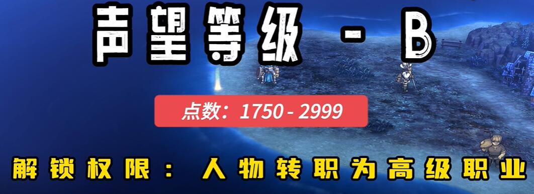 圣兽之王声望等级