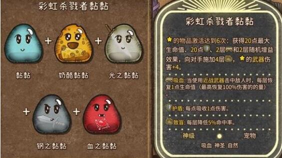 背包乱斗合成表大全